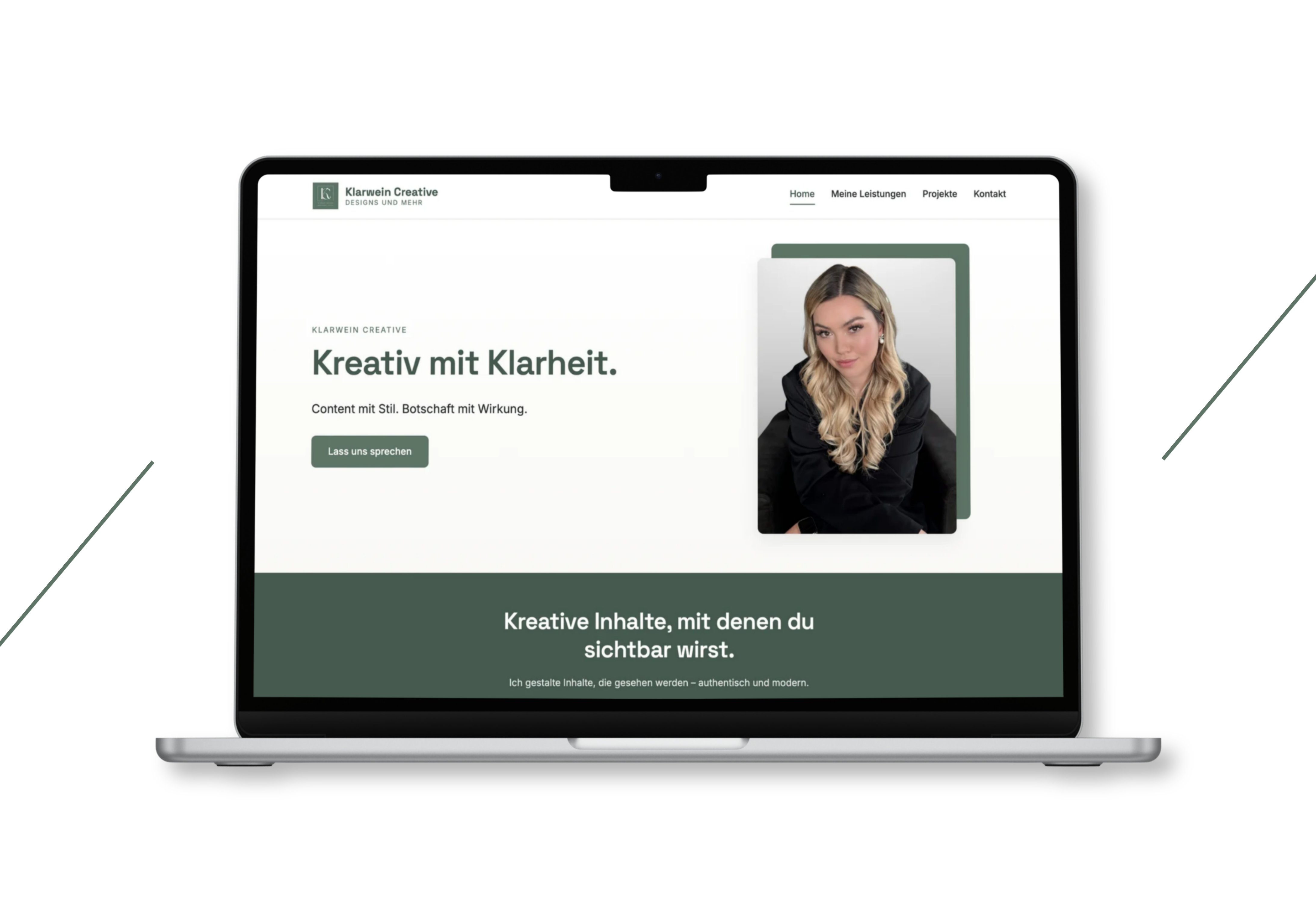 Website & Webdesign – Klarwein Creative